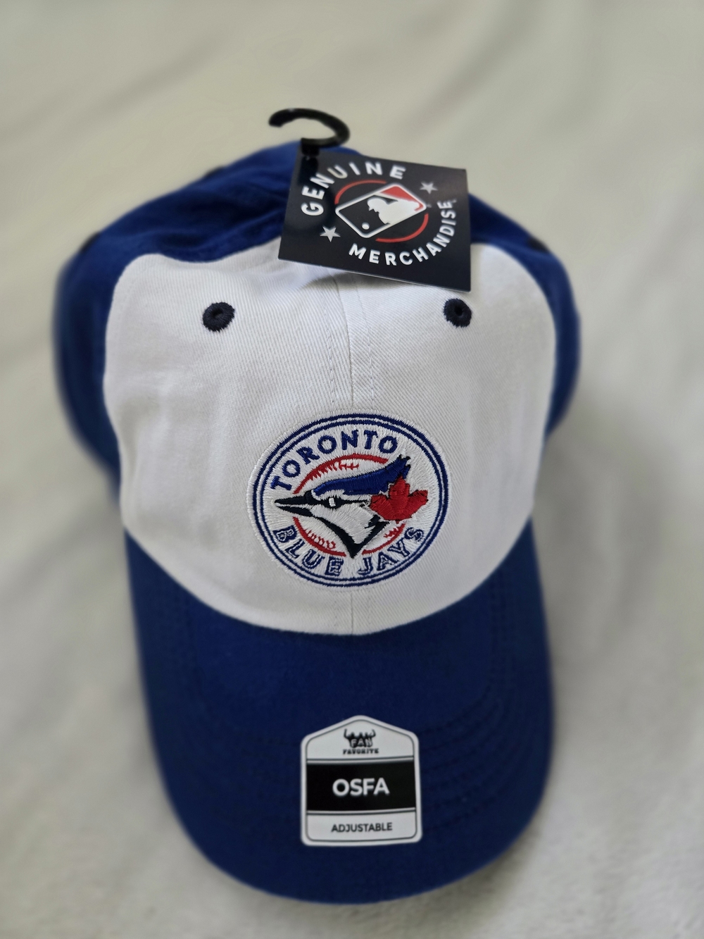 Genuine Merchandise Toronto Blue Jays White and Blue Baseball Cap